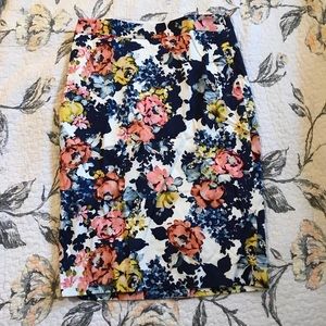 Floral Skirt from The Limited